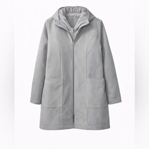 🩶 NWT! Zuda 2 in 1 Gray Jacket